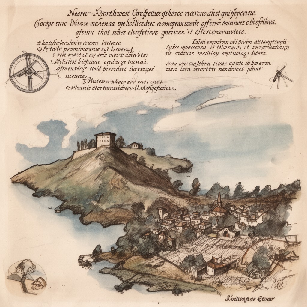 AI-generated illustration of Northwest Greek