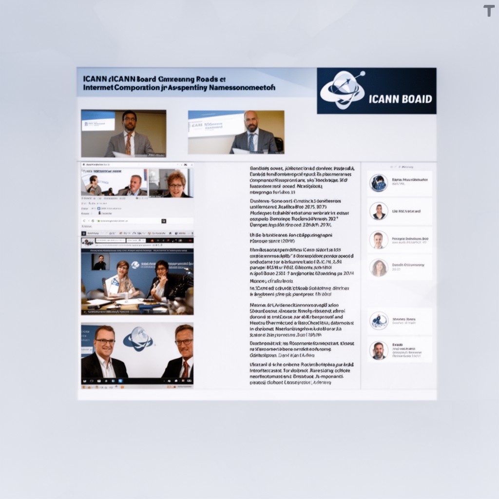 AI-generated illustration of ICANN Board