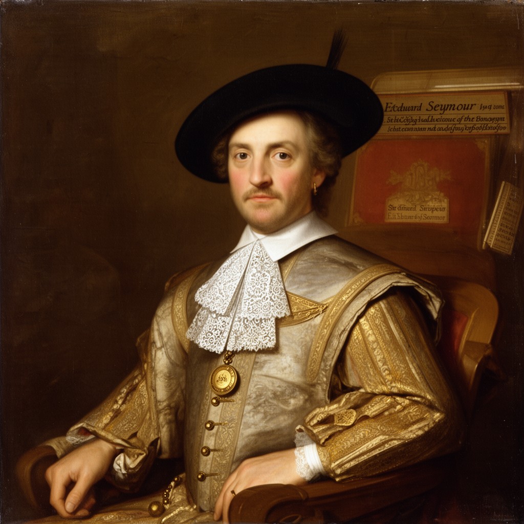 AI-generated illustration of Sir Edward Seymour