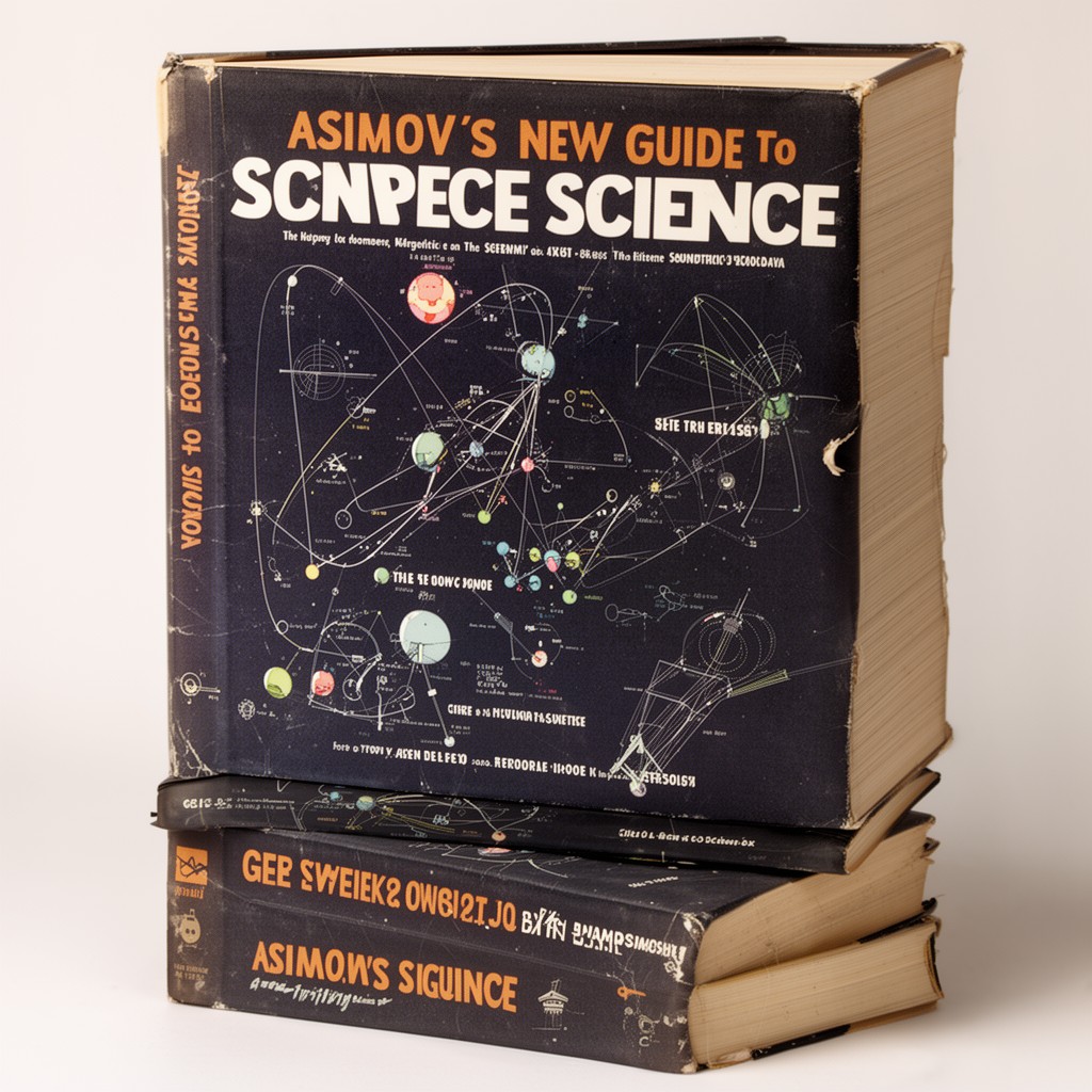 AI-generated illustration of Asimov's New Guide to Science