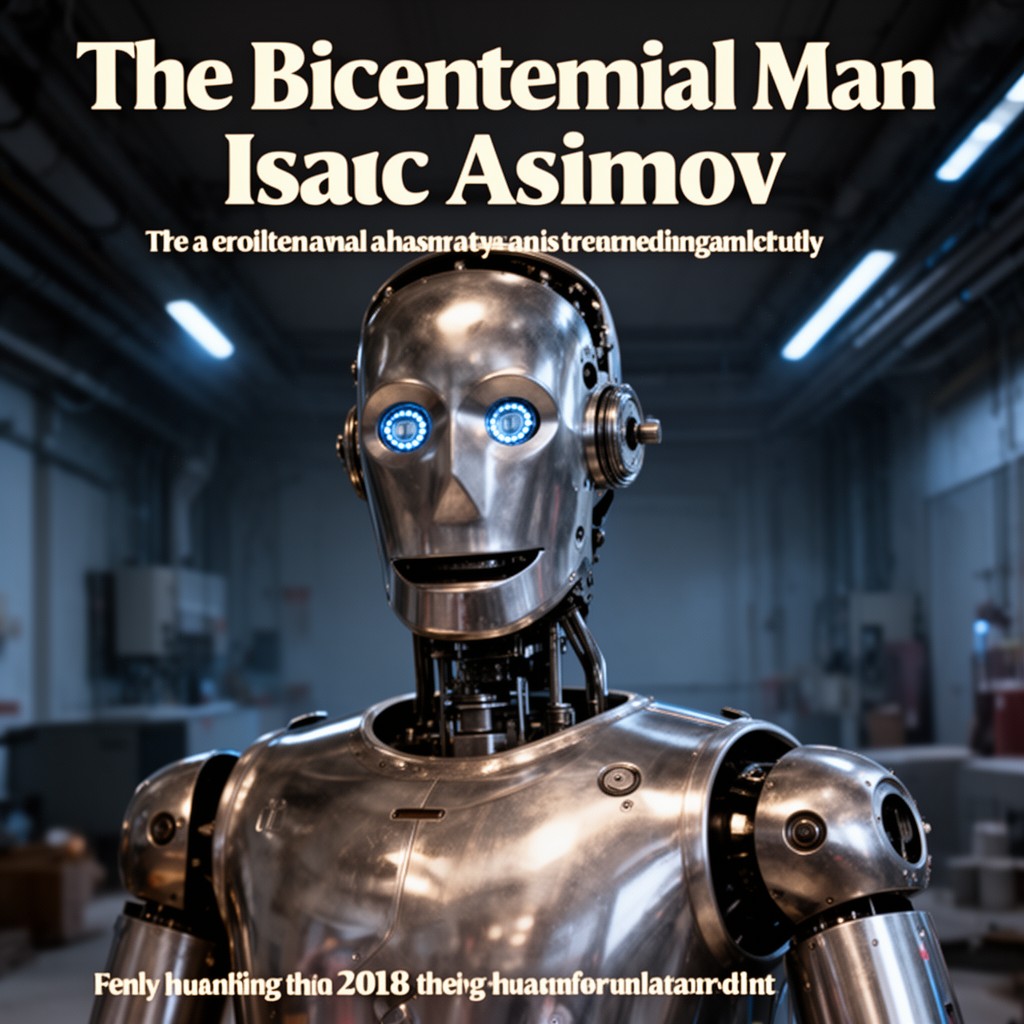 AI-generated illustration of The Bicentennial Man
