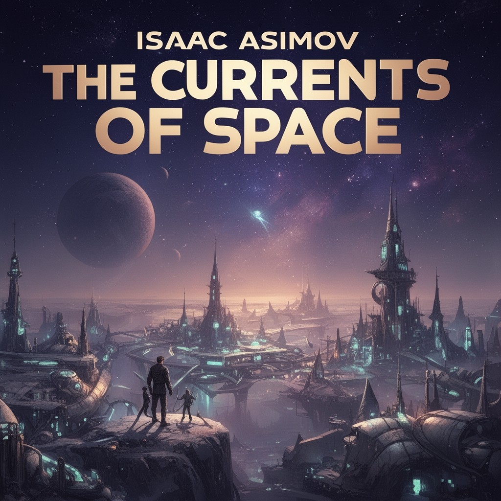 AI-generated illustration of The Currents of Space