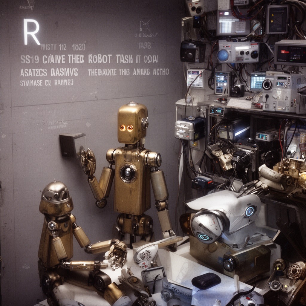 AI-generated illustration of Robot series
