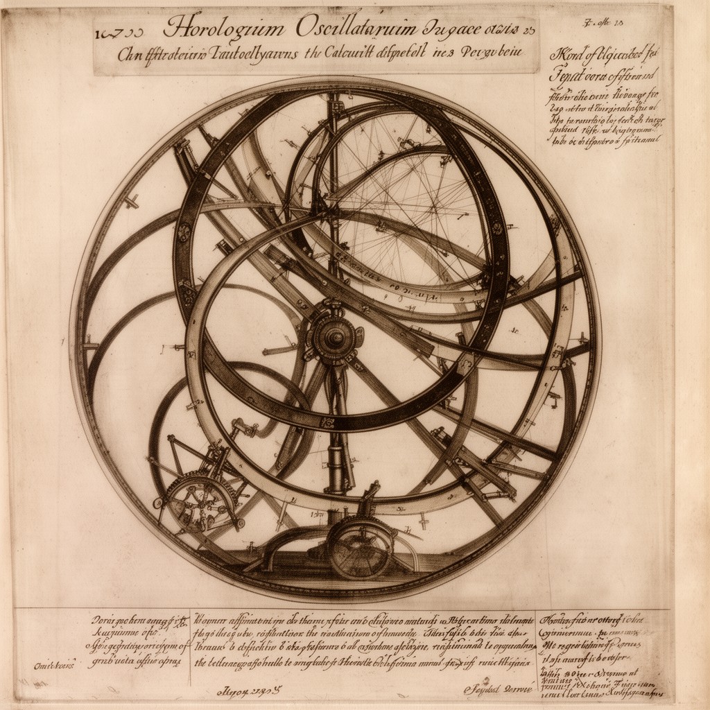 AI-generated illustration of Horologium Oscillatorium