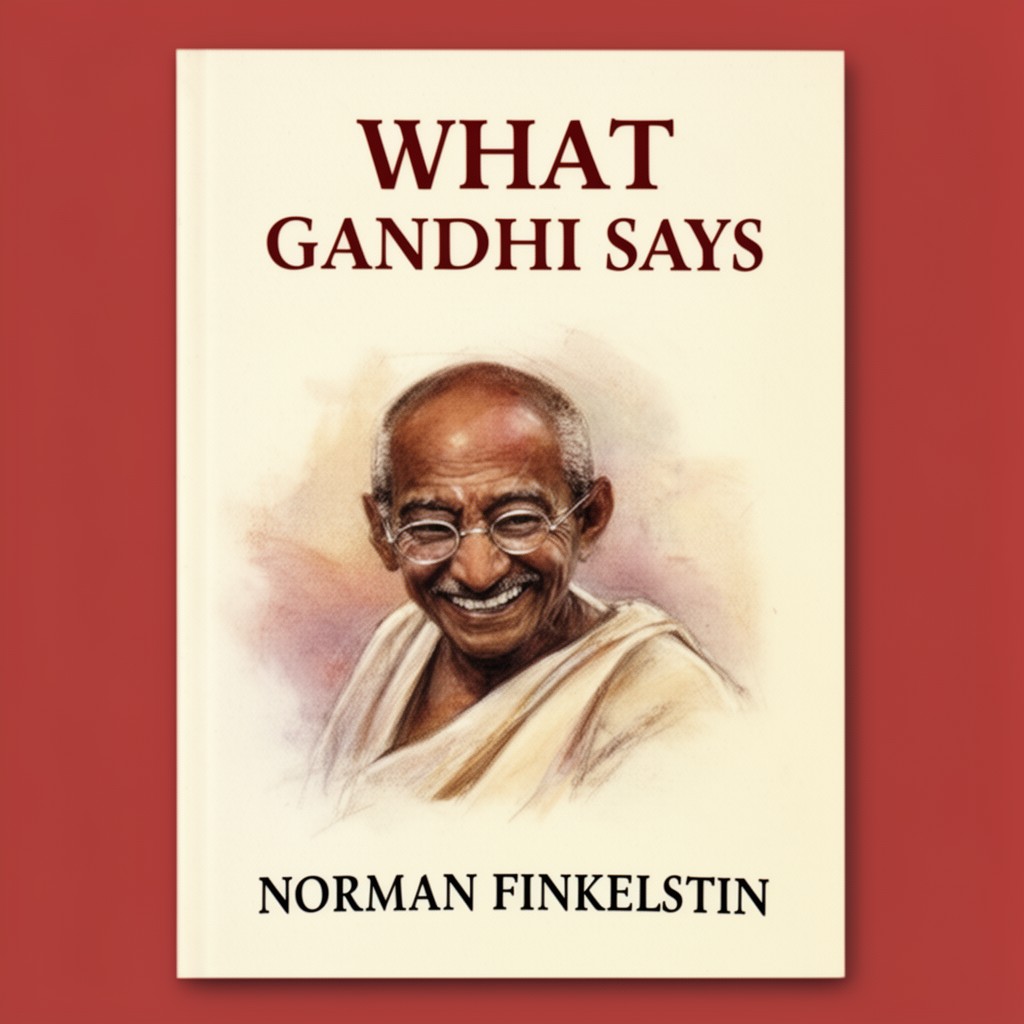 AI-generated illustration of What Gandhi Says