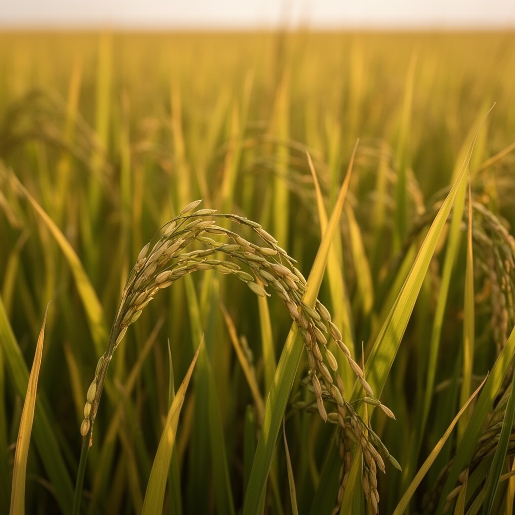 AI-generated illustration of Oryza sativa
