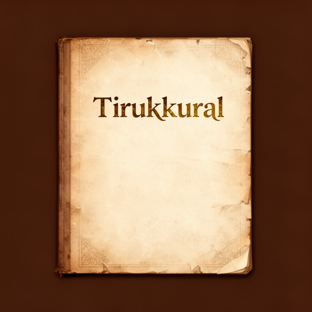 AI-generated illustration of Tirukkural