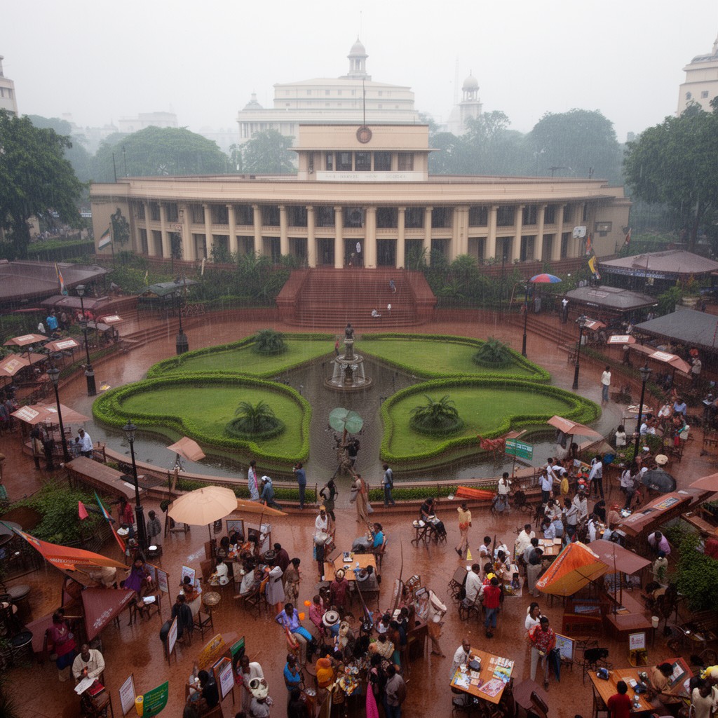 AI-generated illustration of Monsoon Session