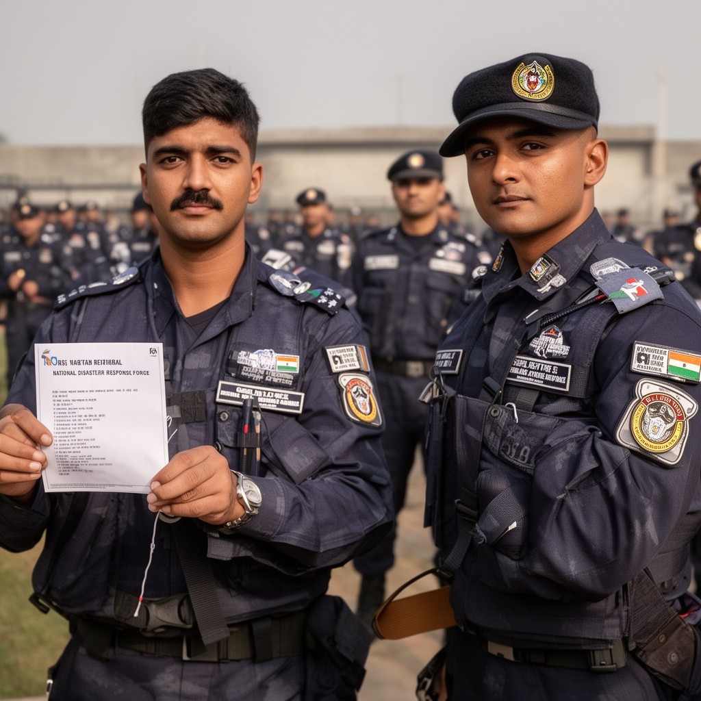 AI-generated illustration of National Disaster Response Force