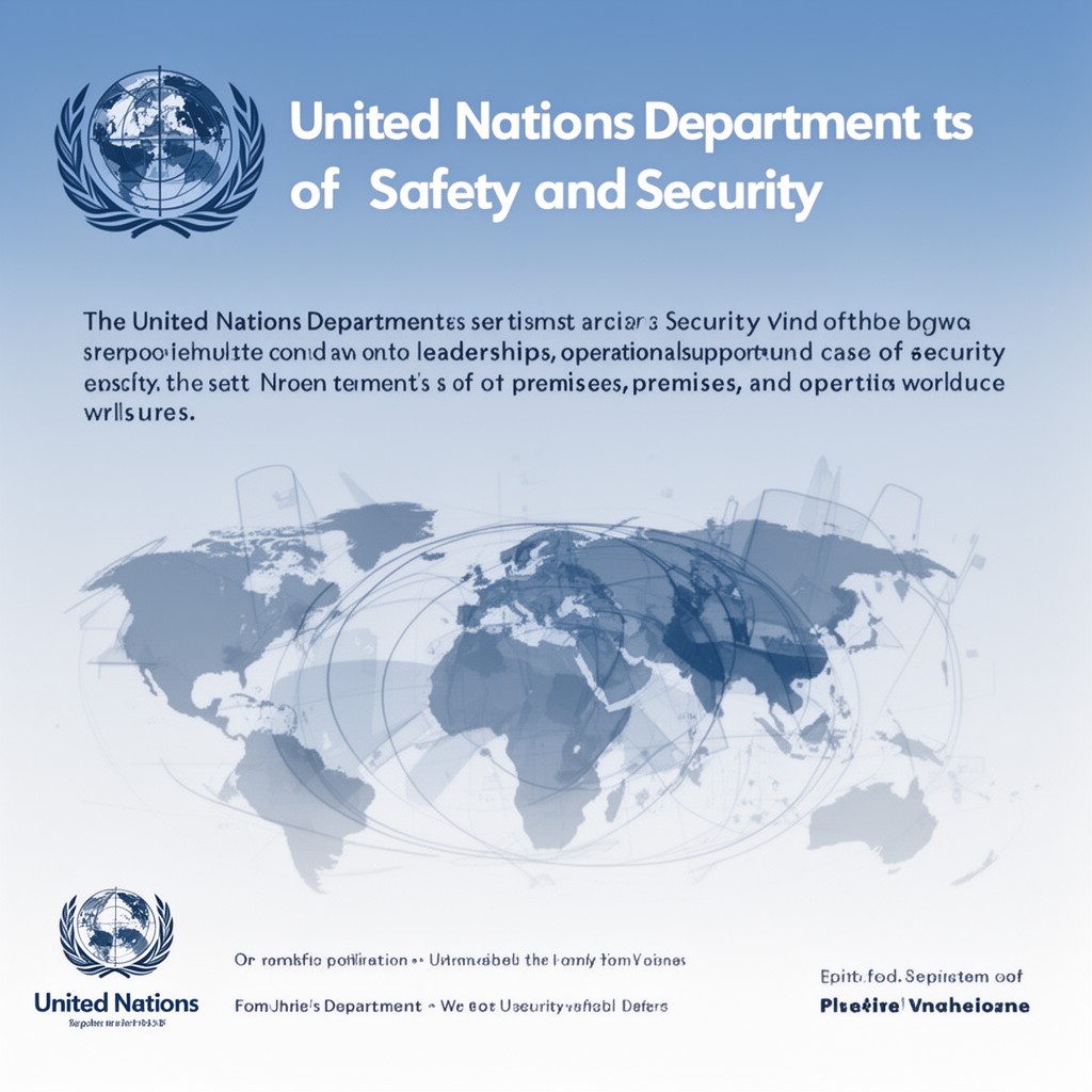 AI-generated illustration of United Nations Department of Safety and Security