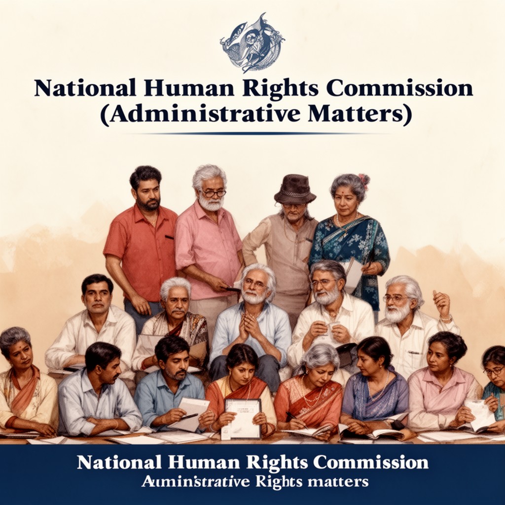 AI-generated illustration of National Human Rights Commission (administrative matters)