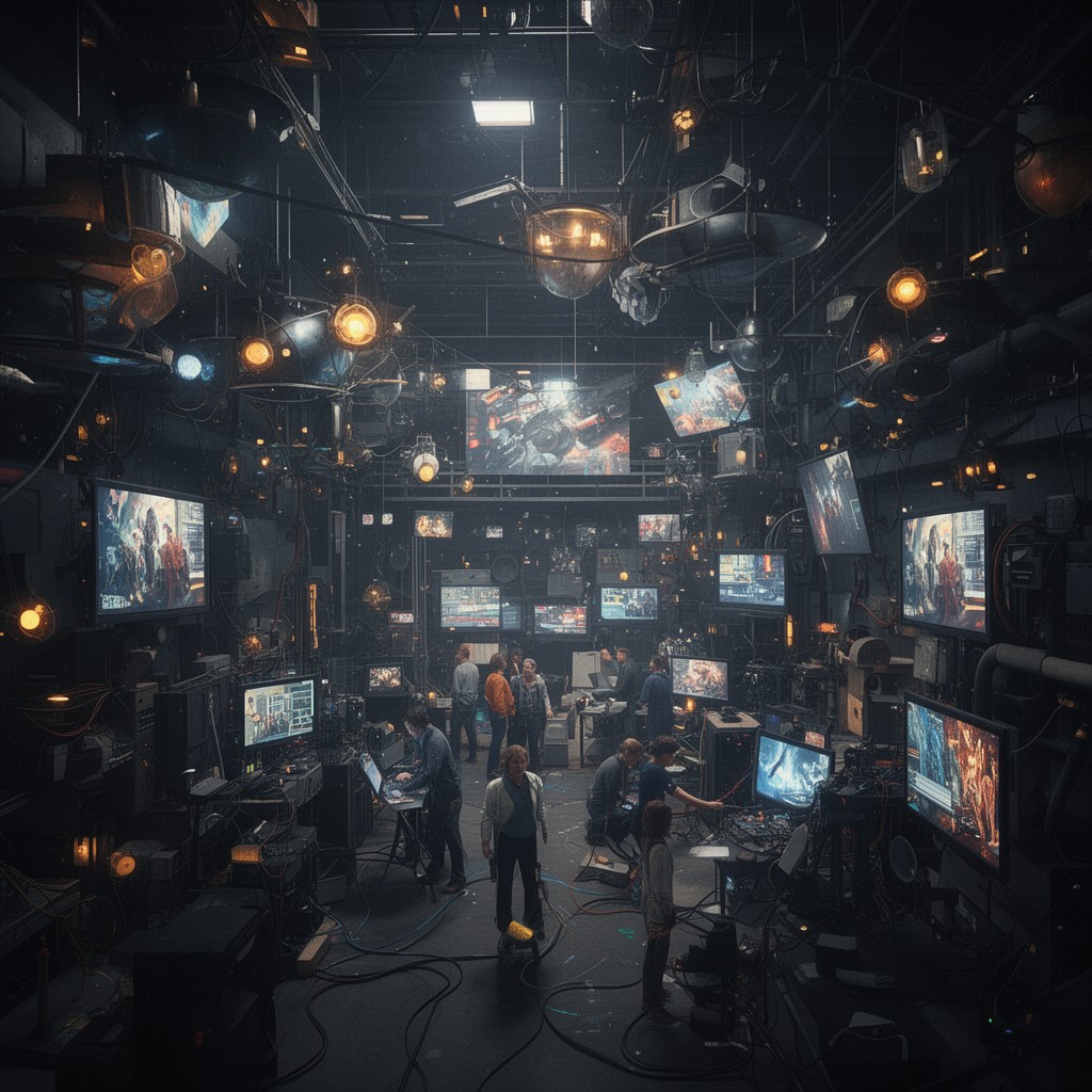 AI-generated illustration of Industrial Light & Magic