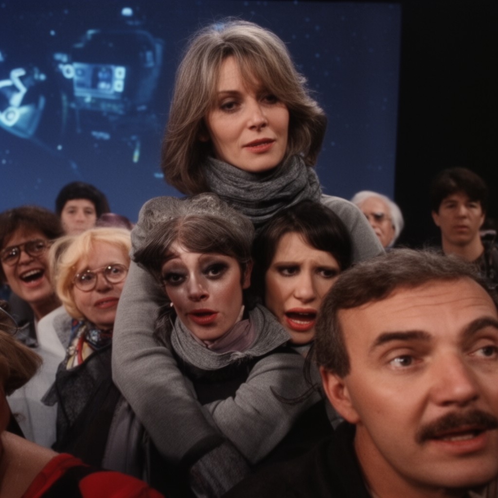 AI-generated illustration of Marcia Lucas