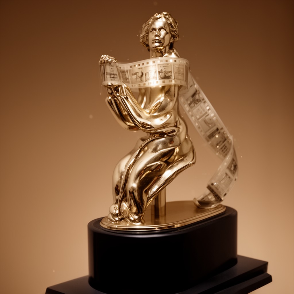 AI-generated illustration of AFI Life Achievement Award