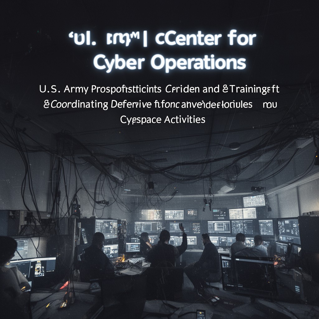 AI-generated illustration of center for cyber operations