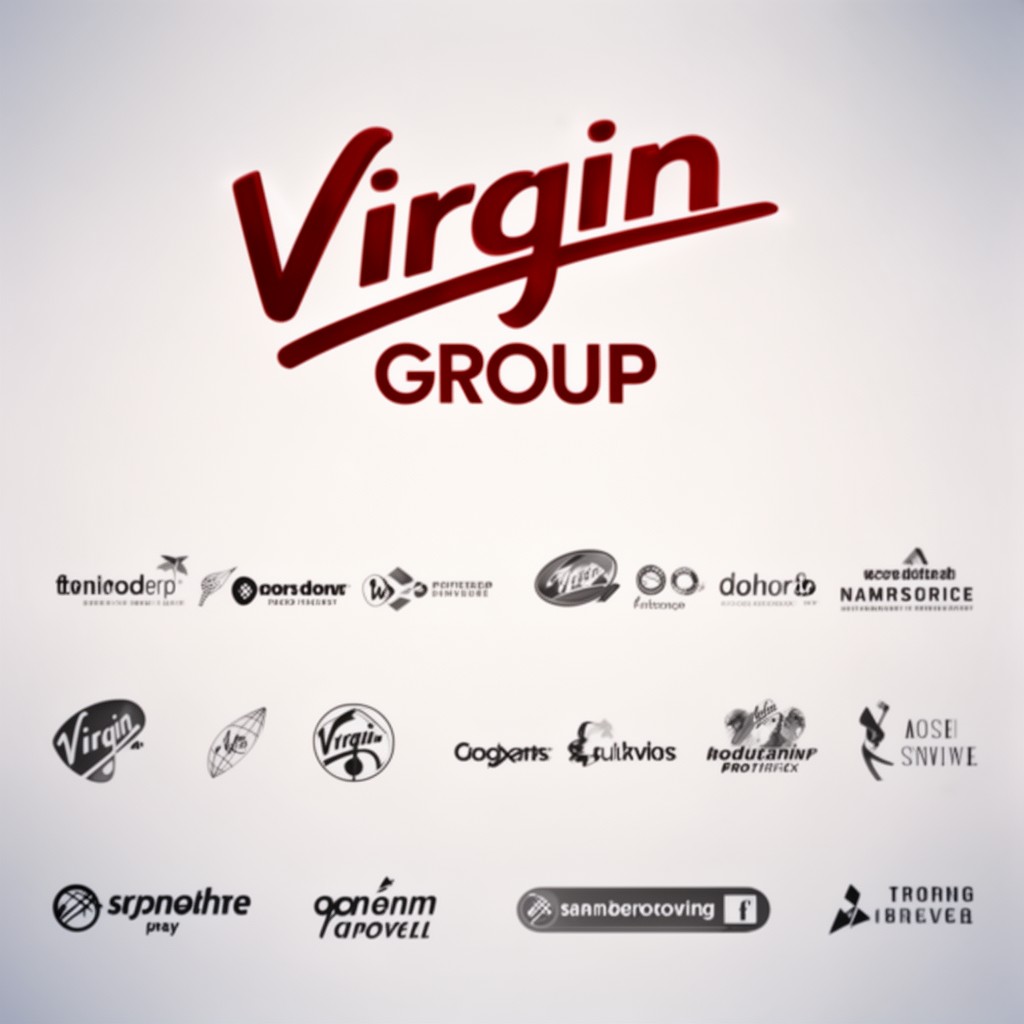 AI-generated illustration of Virgin Group