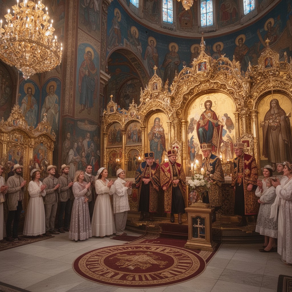 AI-generated illustration of Eastern Orthodox Christianity