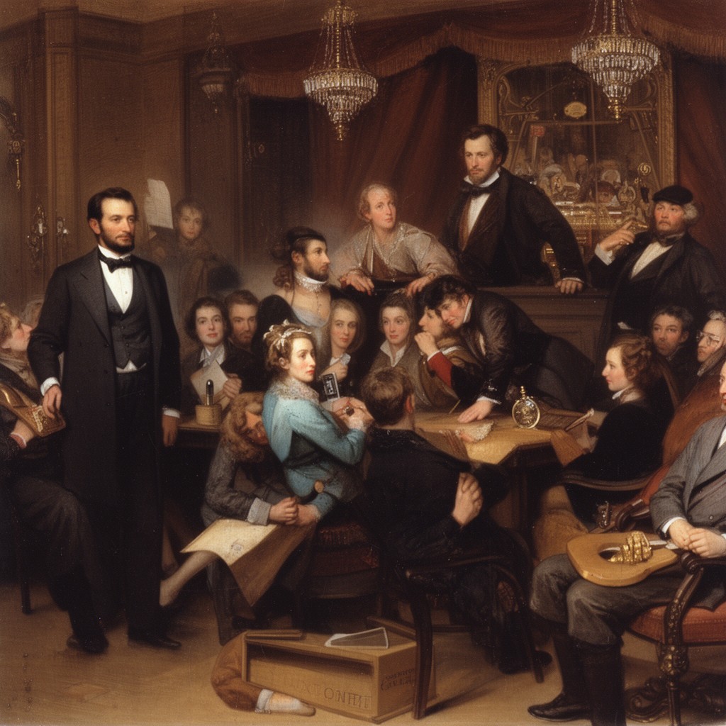 AI-generated illustration of Assassination of Abraham Lincoln