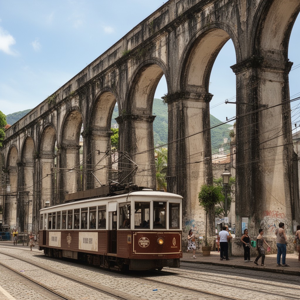 AI-generated illustration of Lapa Arches