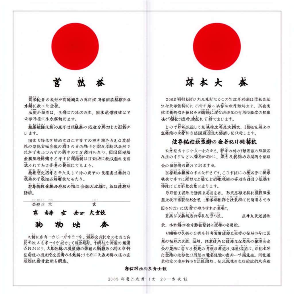 AI-generated illustration of Law Regarding the National Flag and National Anthem