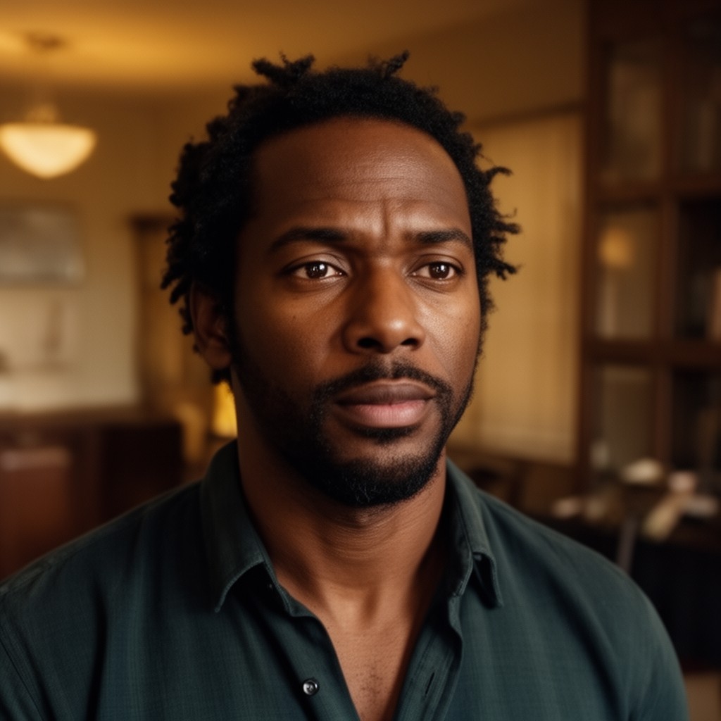AI-generated illustration of Colman Domingo