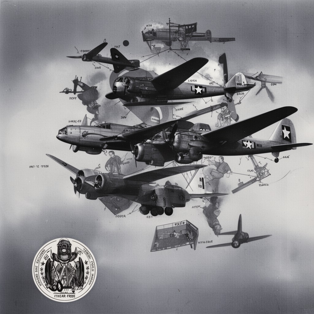 AI-generated illustration of Tenth Air Force