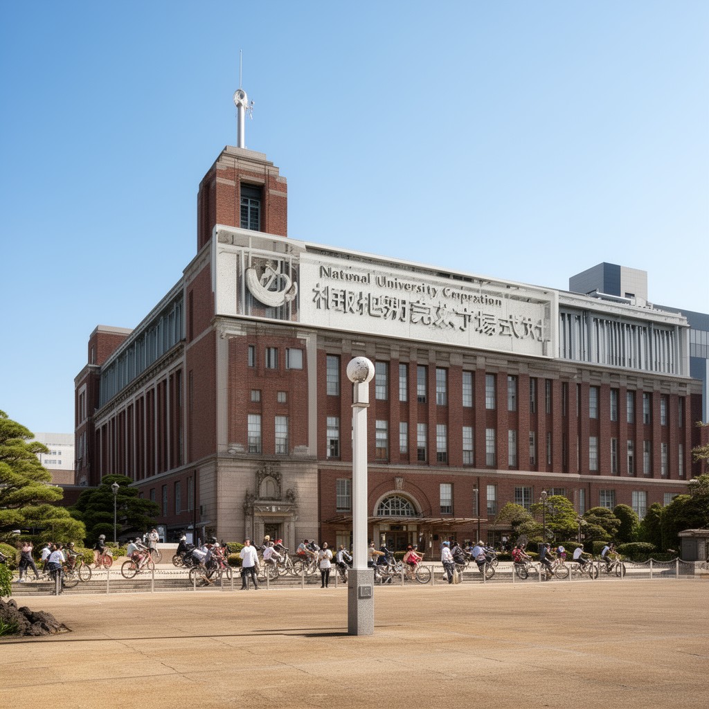 AI-generated illustration of National University Corporation