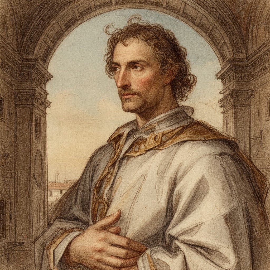 AI-generated illustration of Filippo Brunelleschi