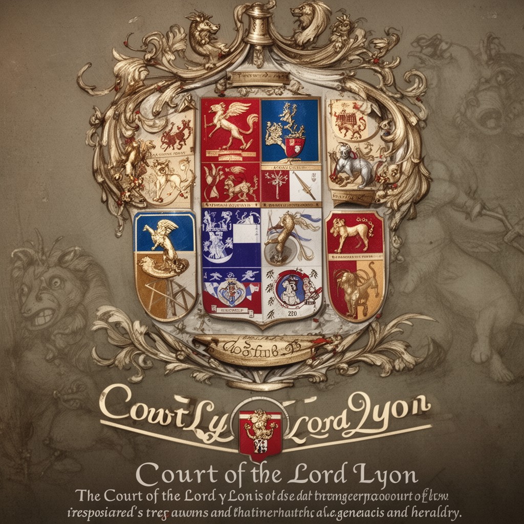 AI-generated illustration of Court of the Lord Lyon