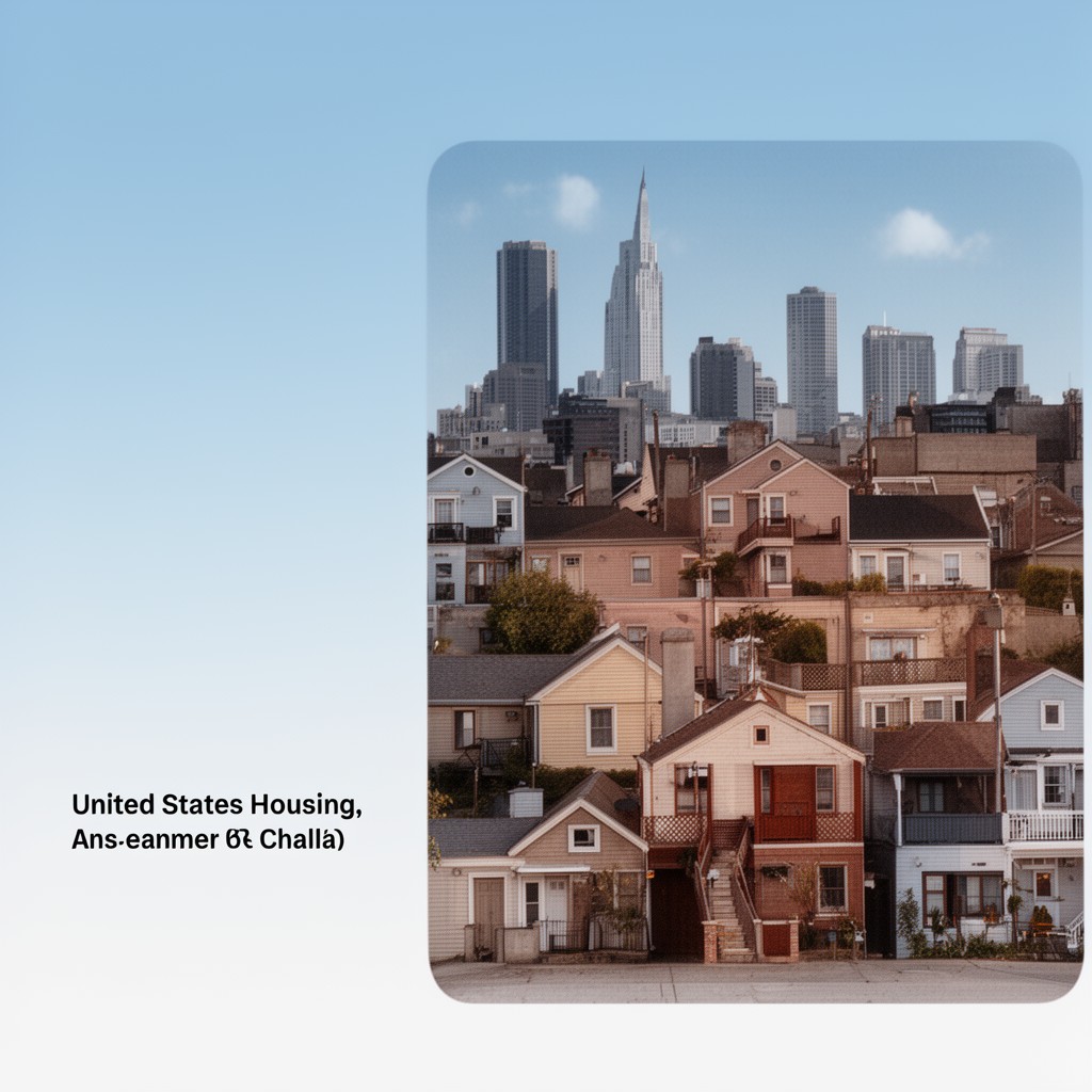 AI-generated illustration of United States housing policy