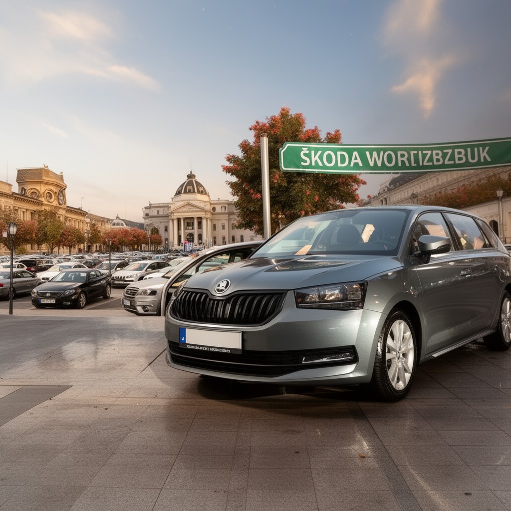 AI-generated illustration of Škoda
