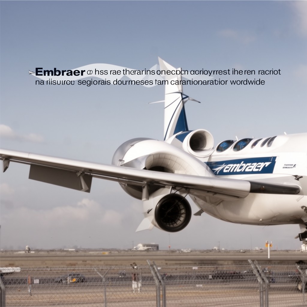 AI-generated illustration of Embraer