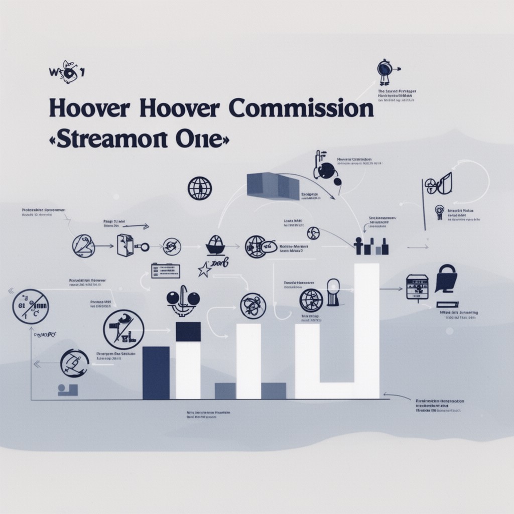 AI-generated illustration of Second Hoover Commission