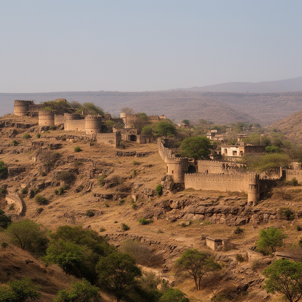 AI-generated illustration of Bundelkhand