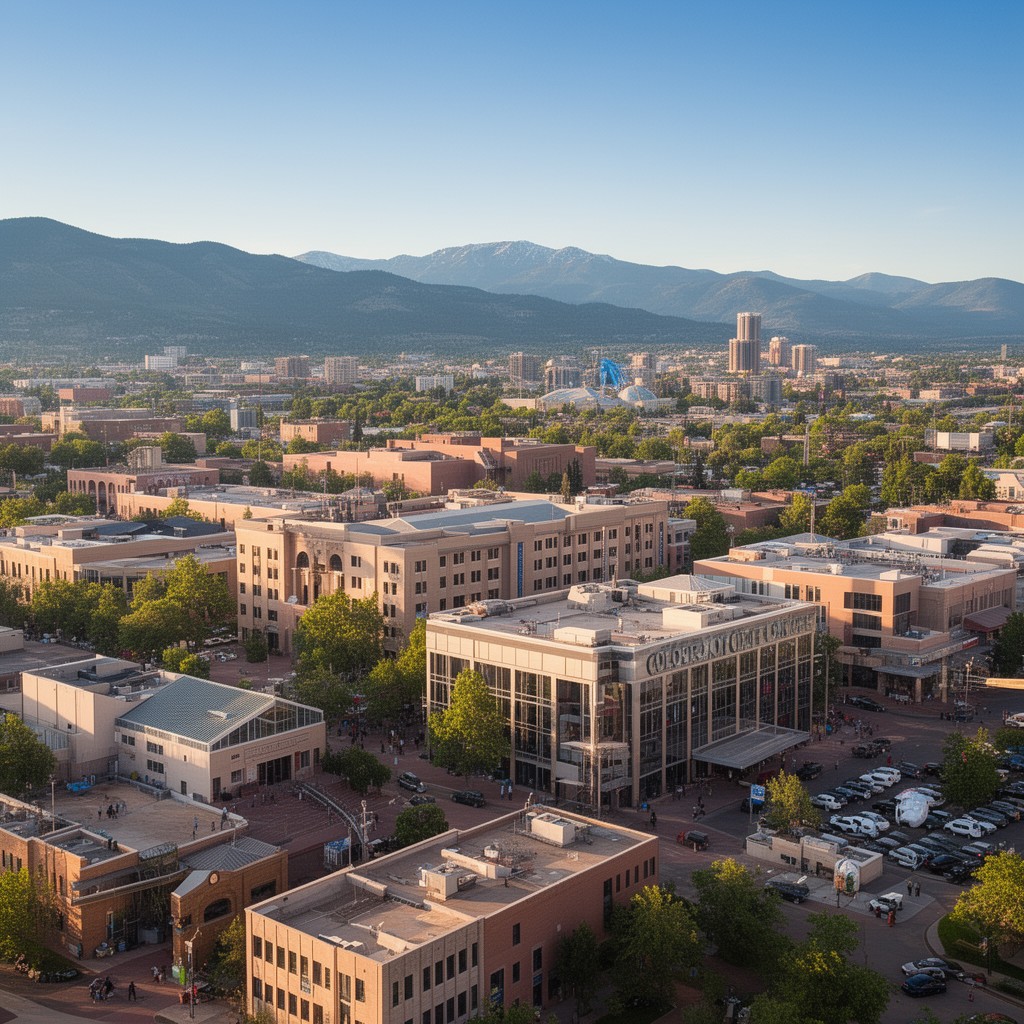 AI-generated illustration of Colorado State University System