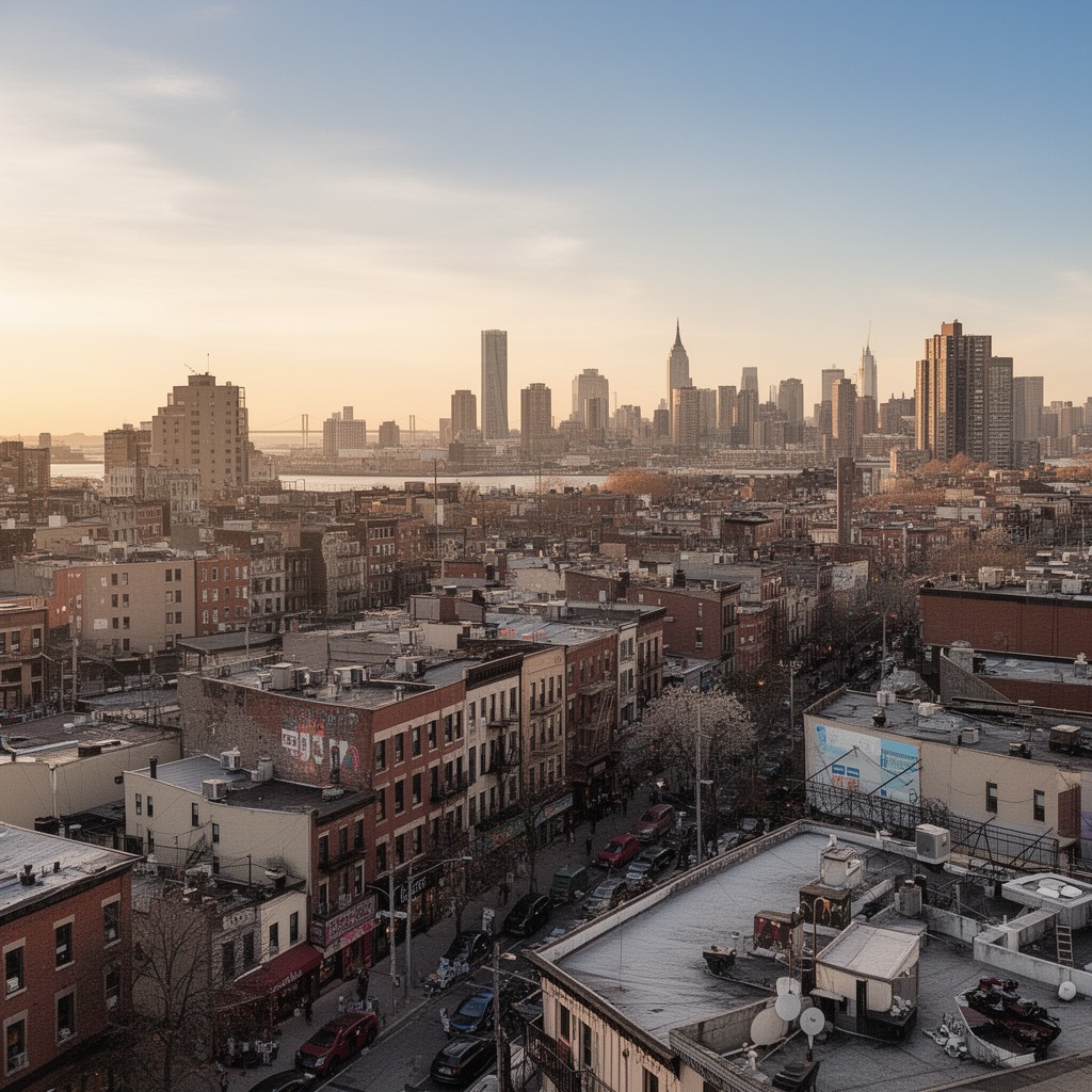 AI-generated illustration of Bay Ridge