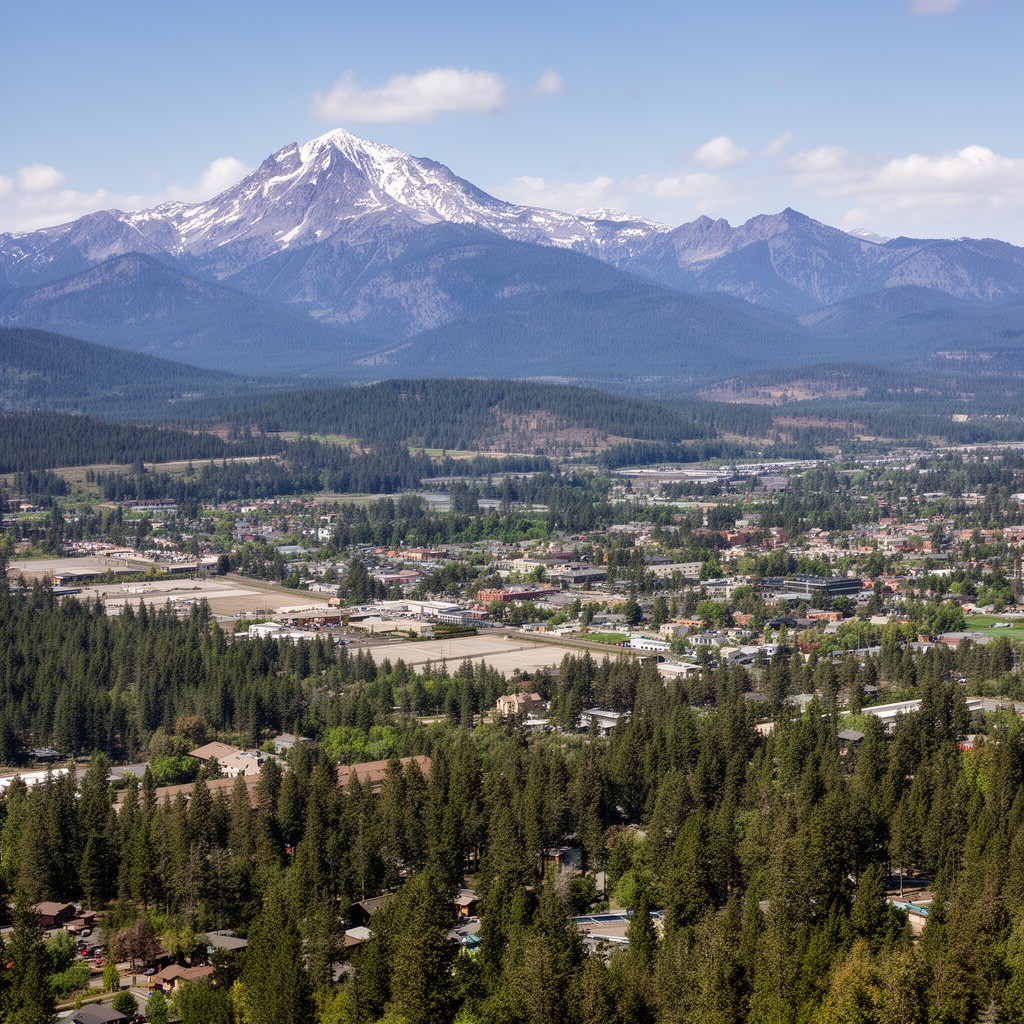 AI-generated illustration of Deschutes County
