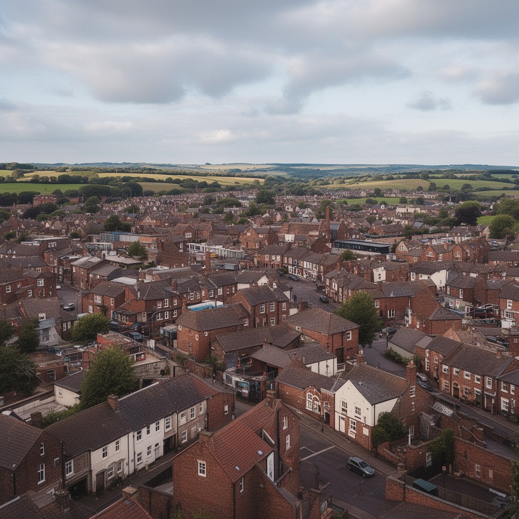 AI-generated illustration of Chorley