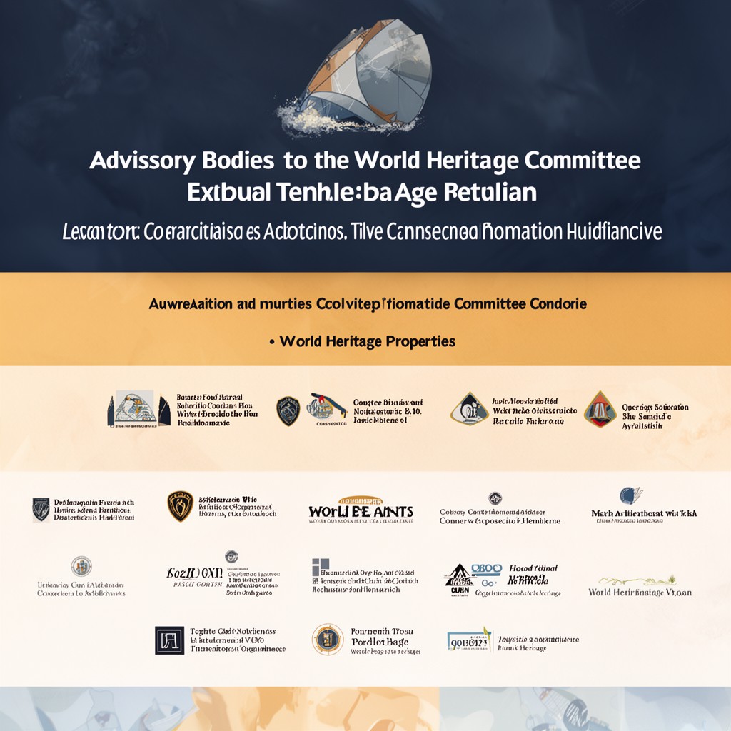 AI-generated illustration of Advisory Bodies to the World Heritage Committee