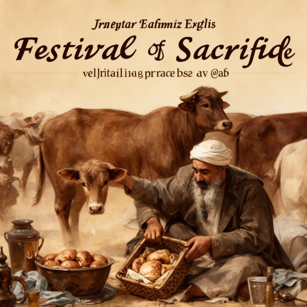 AI-generated illustration of Festival of Sacrifice