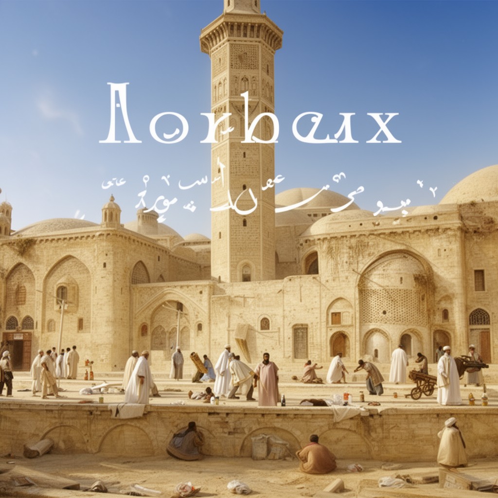 AI-generated illustration of Hijrah of Prophet Muhammad