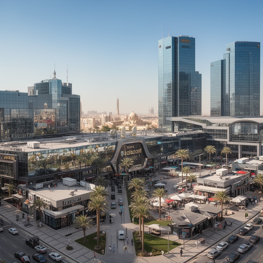 AI-generated illustration of Riyadh Front
