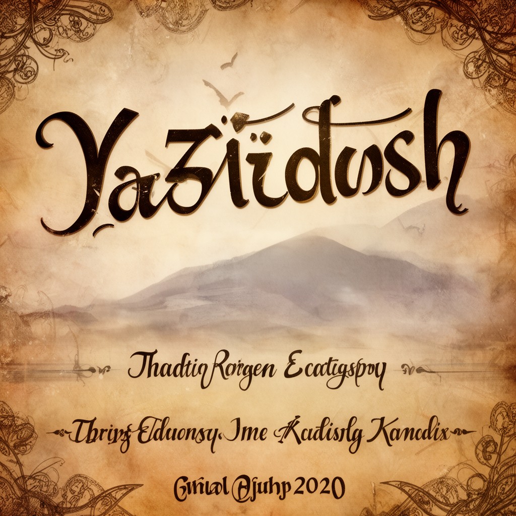 AI-generated illustration of Yazidism