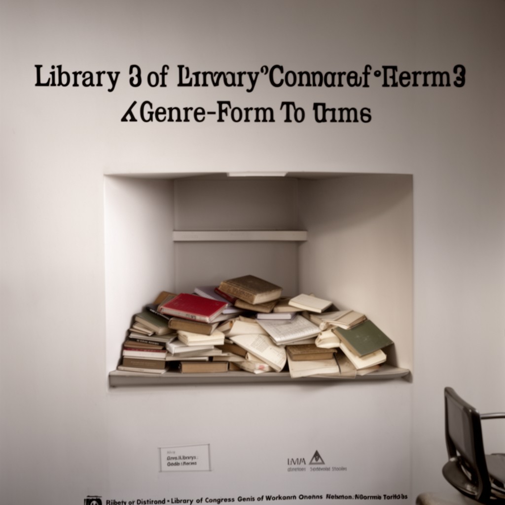 AI-generated illustration of Library of Congress Genre/Form Terms