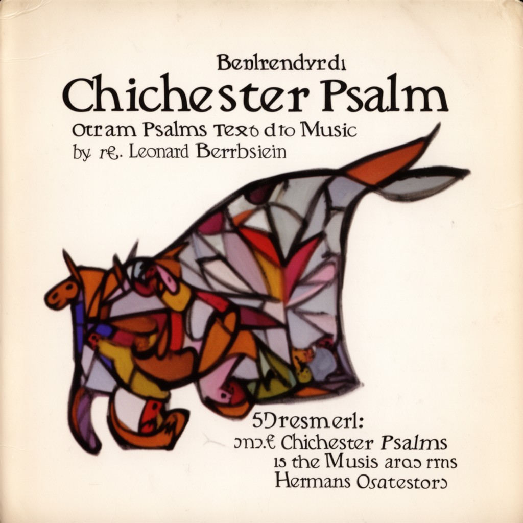 AI-generated illustration of Chichester Psalms