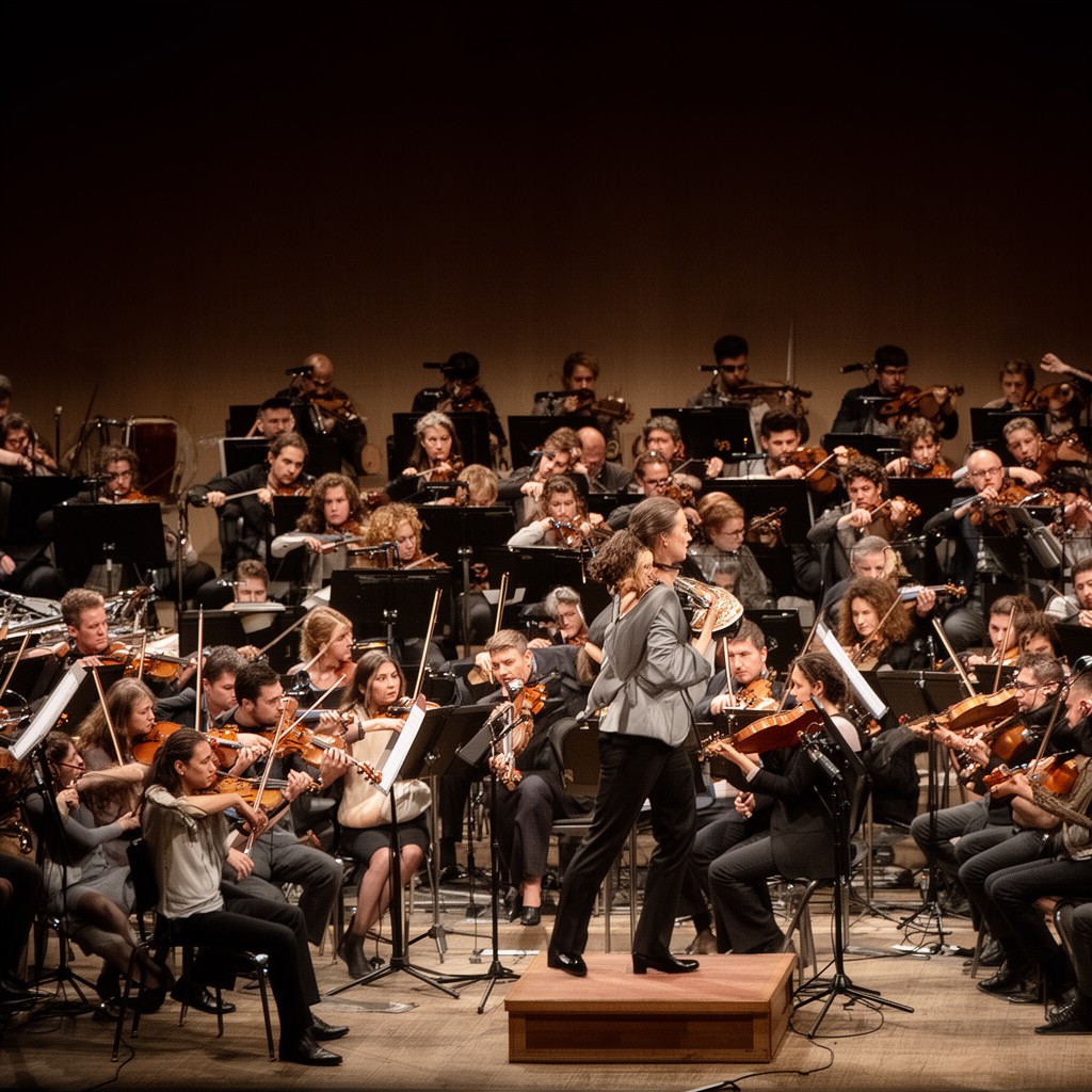 AI-generated illustration of New York Philharmonic