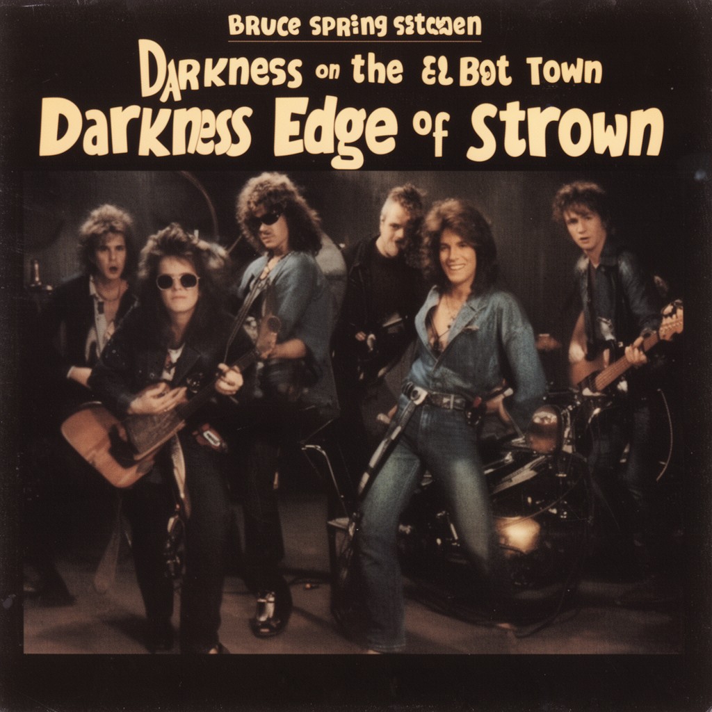 AI-generated illustration of Darkness on the Edge of Town