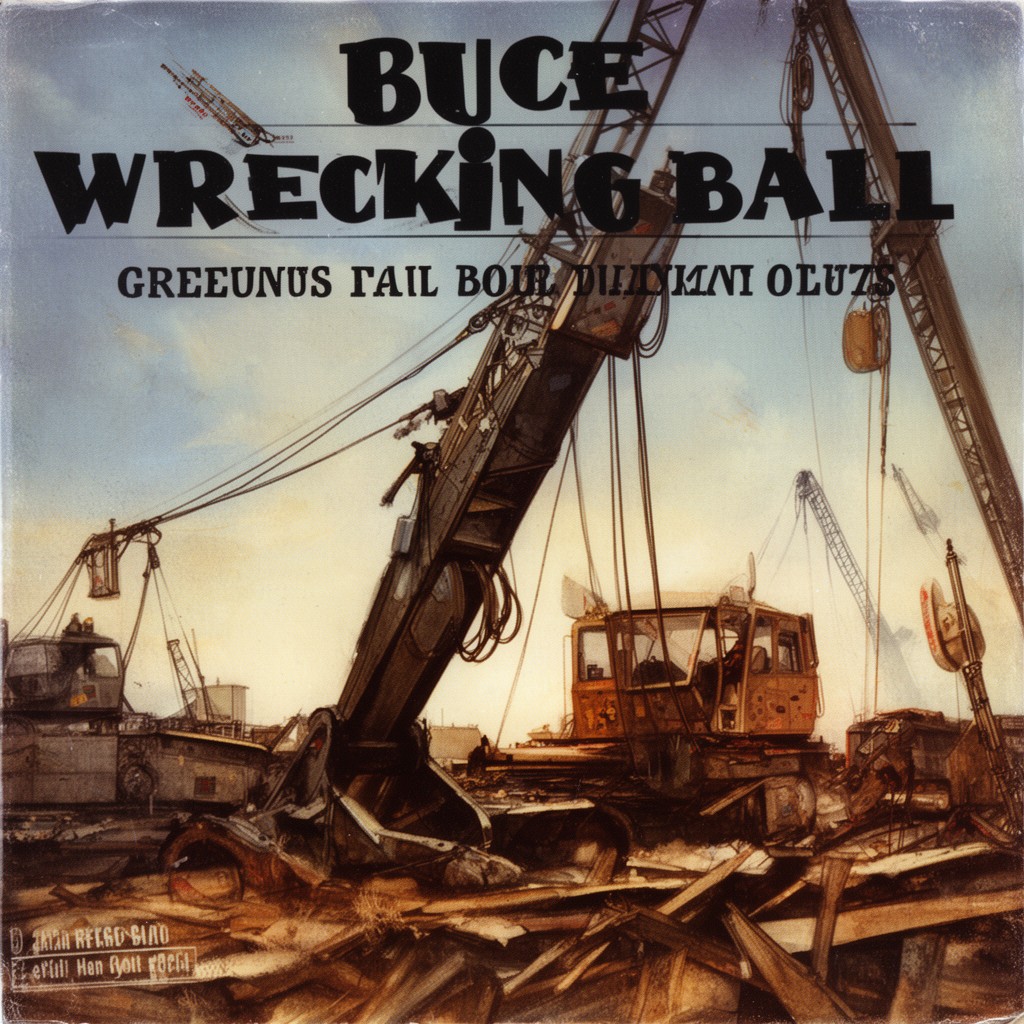 AI-generated illustration of Wrecking Ball