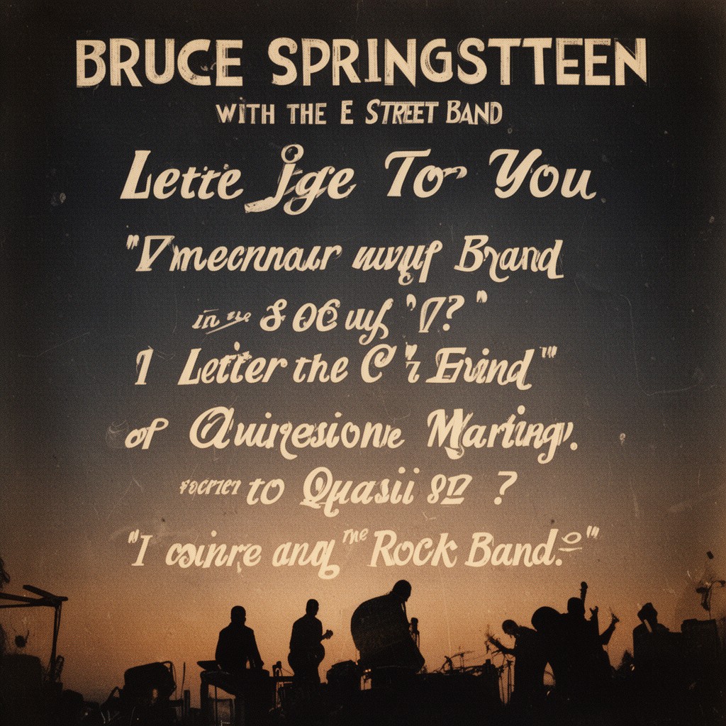 AI-generated illustration of Letter to You