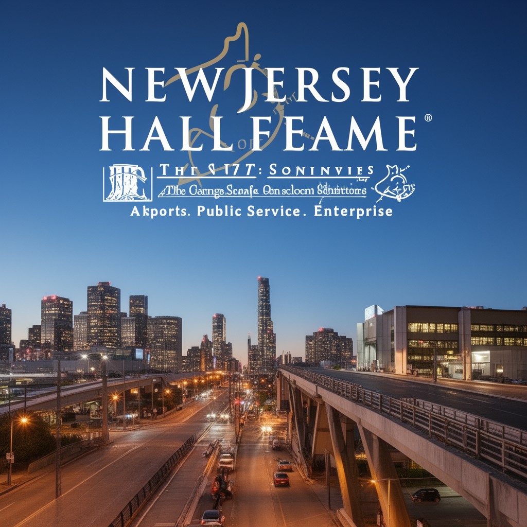 AI-generated illustration of New Jersey Hall of Fame
